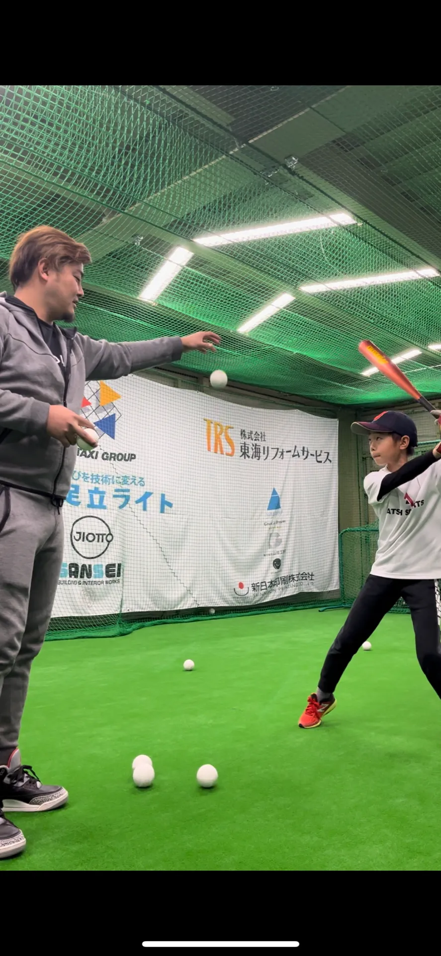 1人1人にあった練習を【名古屋野球教室】|ATSH SPORTS